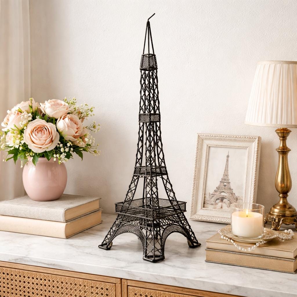 Wire sculpture eiffel tower - Etsy 日本