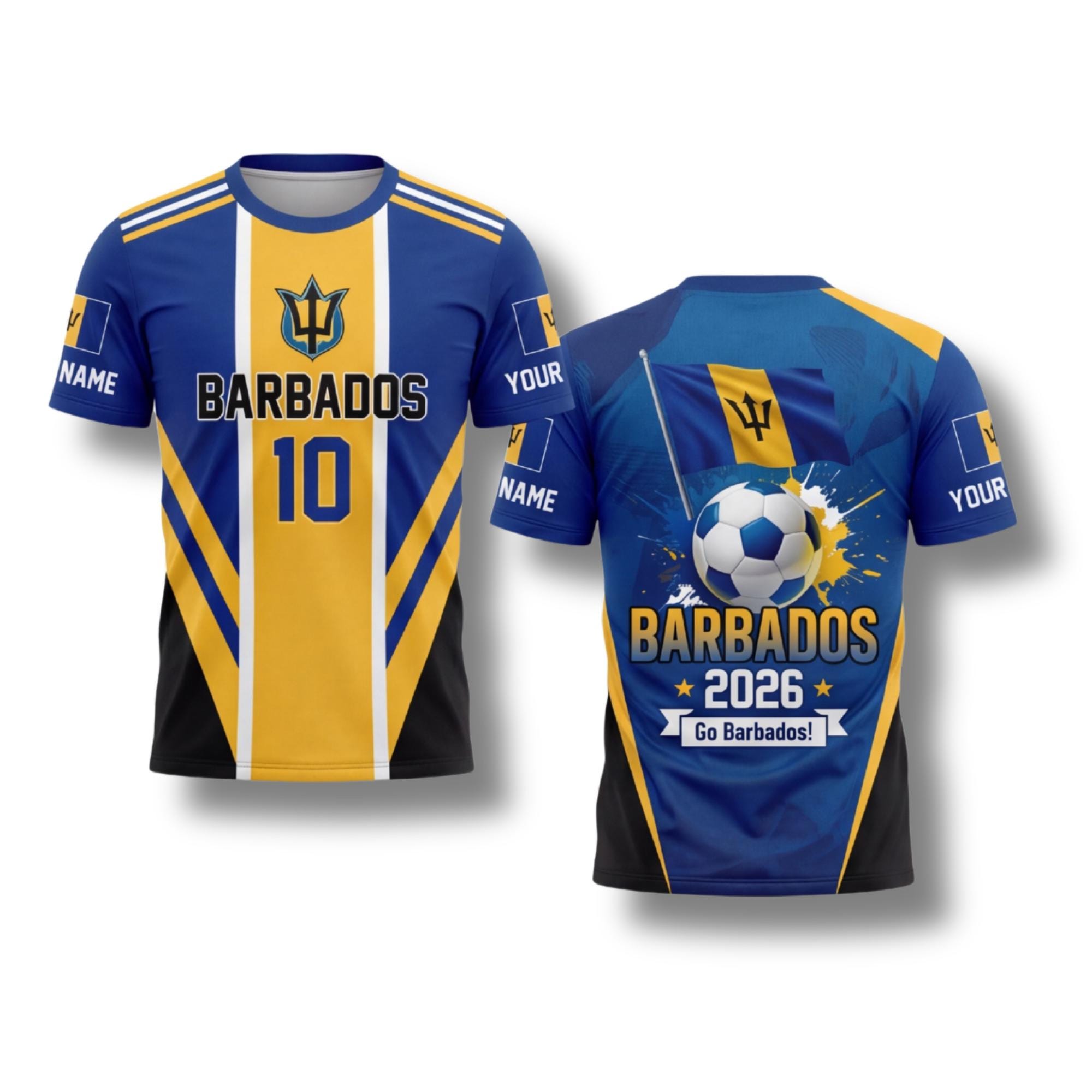 Barbados Jersey - Etsy UK