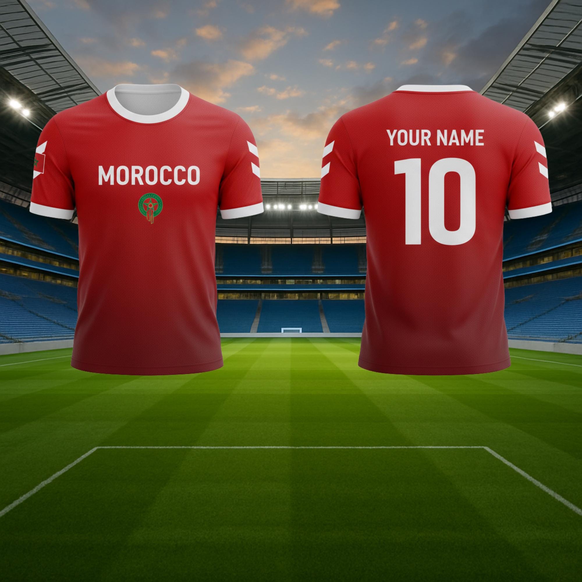 Morocco football jersey - Etsy 日本