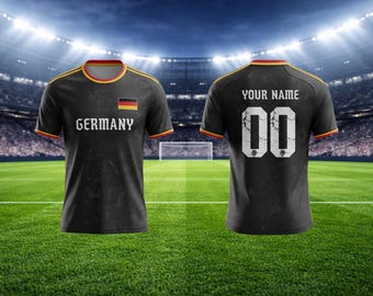 Personalized Germany Soccer Jersey | Custom Name & Number, Fan Gift