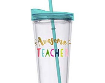 Awesome Teacher Tumbler - Teacher Gift