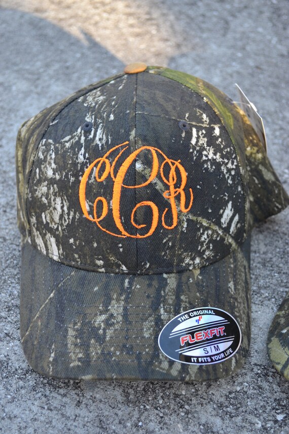 Items similar to MONOGRAMMED Fitted Camo Baseball Hat Cap - Boy - Custom - Personalized on Etsy