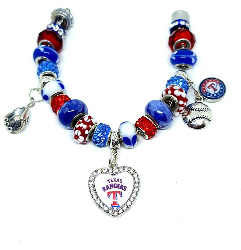 Texas Rangers European Bracelet image 2