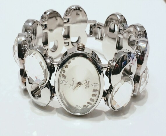 GENOA White Austrian Crystal, Ladies Watch - image 3