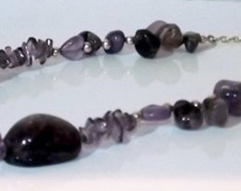 Amethyst Gemstones Necklace