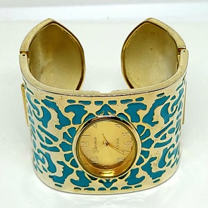 Blue and Gold Ladies Watch