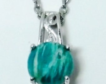 Russian Amazonite Pendant