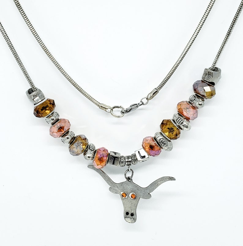 Texas Longhorn Necklace image 2