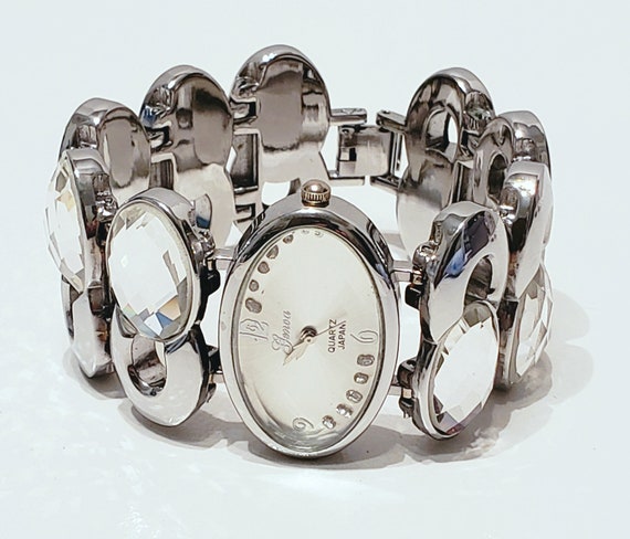 GENOA White Austrian Crystal, Ladies Watch - image 1