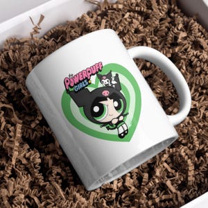 Powerpuff Girls 11oz 15oz Coffee Mug, Tea Coffee Cup Mugs, Powerpuff Girls Mug Blossom Bubbles Buttercup, Cute Cartoon Mug Gift for Girls