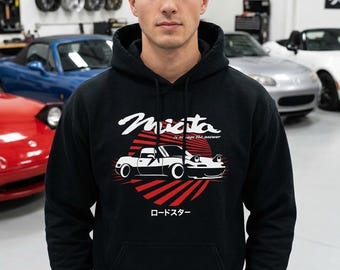 Miata Hoodie Na Nb Nc Nd Eunos Roadster Graphic Pullover JDM Autoliefhebber Cadeau