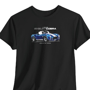Cobra Classic Car T-Shirt: Vintage American Sports Car Tee