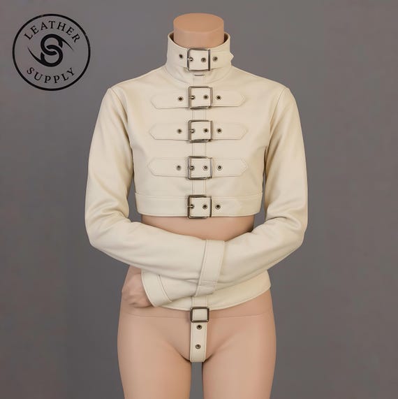 Handmade Genuine Leather Straitjacket | Cosplay Costume, BDSM