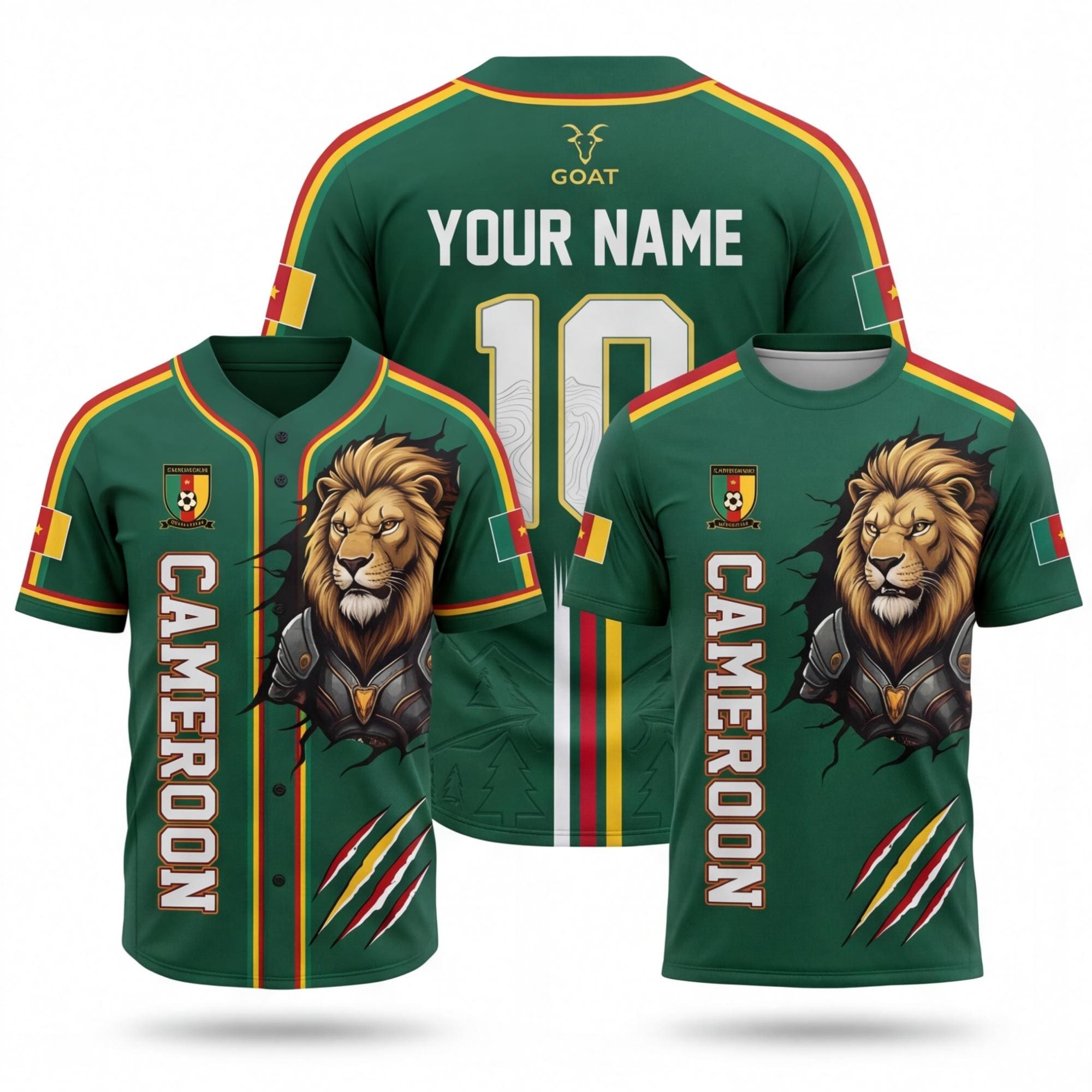 Cameroon Jersey - Etsy