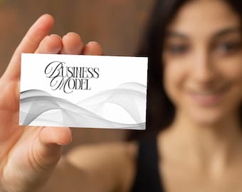 Business Card Template | Minimalist | Editable Canva Design