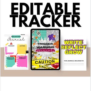 Editable Mental Health Tracker