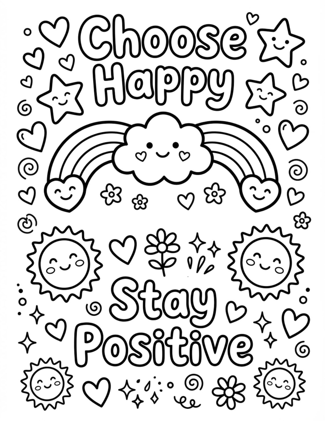 Motivational Quote Coloring Sheets for Kids’ Positive Mindset ...