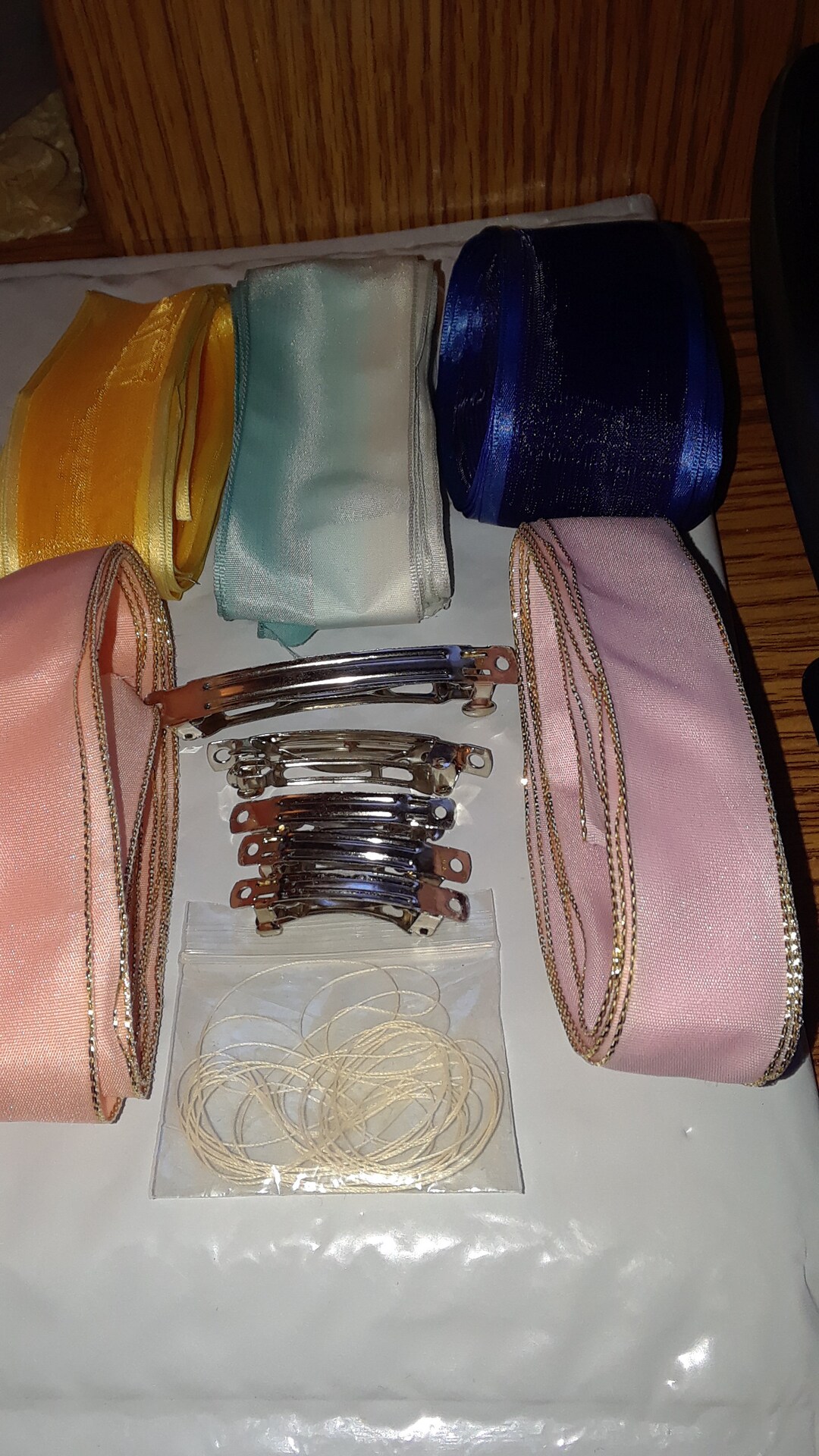 Bow and Barrette Creation Kit, Make Your Own Homemade Bows or Barrettes ...