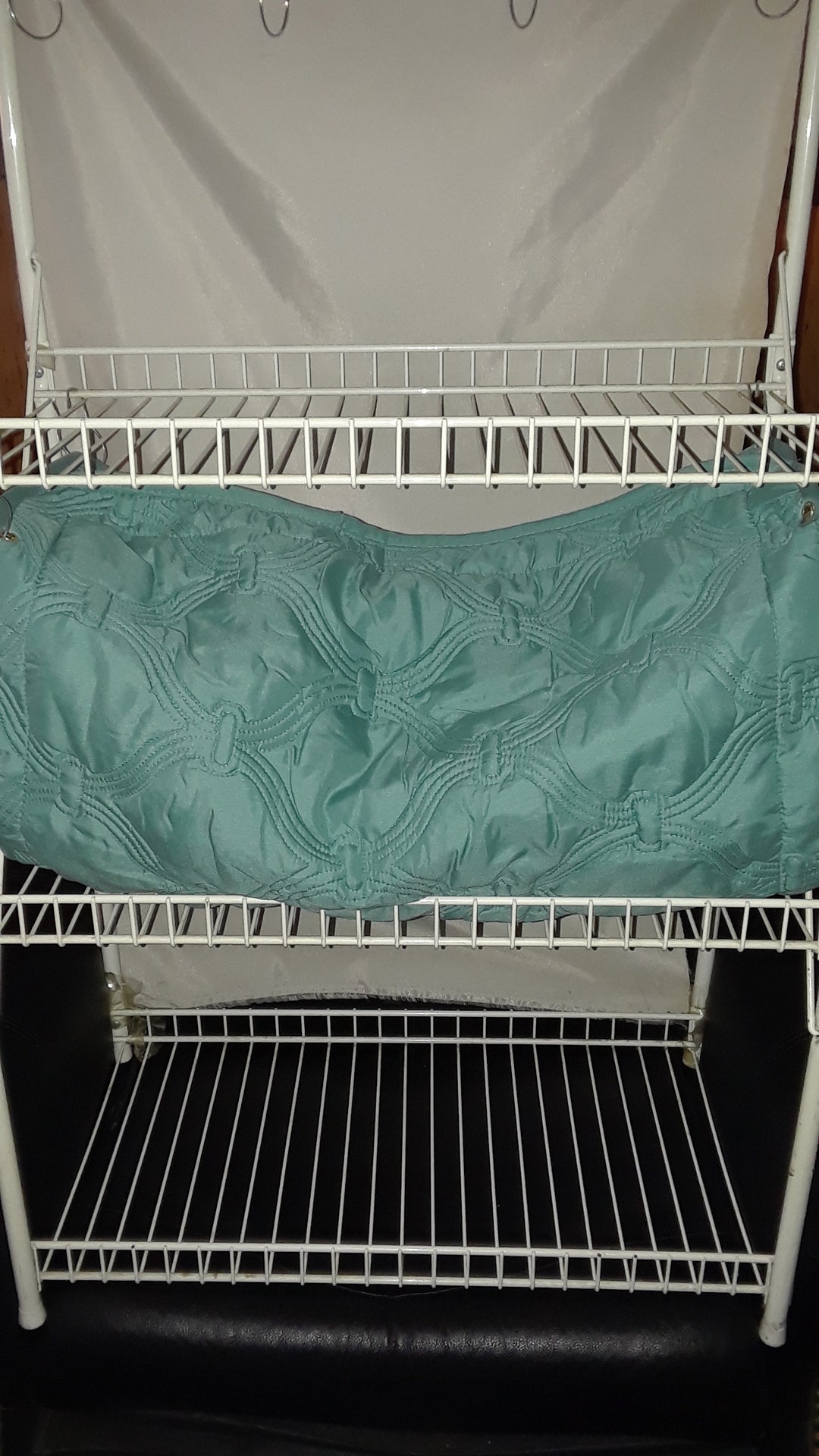 Illustration of Dog Crate Hammock With Storage