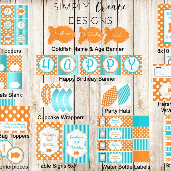 Goldfish Party - Etsy