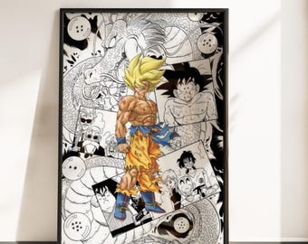 DRAGON BALL Z, Signed Movie Poster, Autographed by Akira