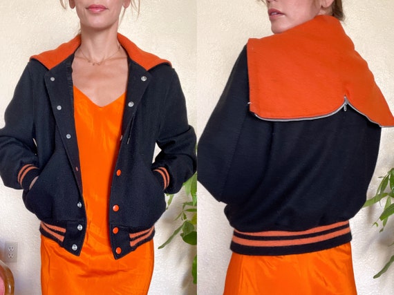 Adorable 70s/80s Varsity Jacket Size XS-S - image 1