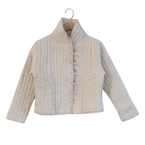 Handmade Cotton Women's Quilted Jacket, Boho Style Quilted Handmade Jackets, Women Wear New Style Coat, Gift For Her Fully Handmade