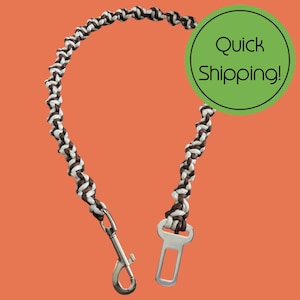 Handmade and Customisable Pet Safety Belt for Secure Car Rides - Comfortable Restraint for Dogs/Cats - Durable Construction