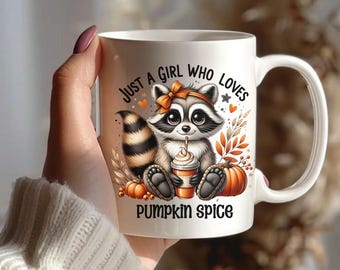 Pumpkin Spice Latte Mug, Cute Fall Coffee Cup