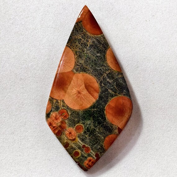 55 Cts Natural Peanut Obsidian Cabochon Gemstone For Jewelry 56.7x29.9x5.7 MM