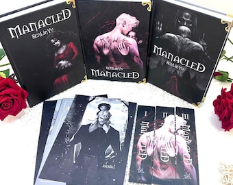 Manacled Book Series - Deluxe 3-Volume Set with Exclusive Poster, new hardcover cover