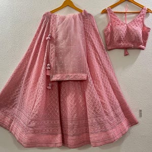 light pink Lehenga for Women Clothing wedding Wear party wear function wear chaniya choli,reception wear lengha, indian custom outfit