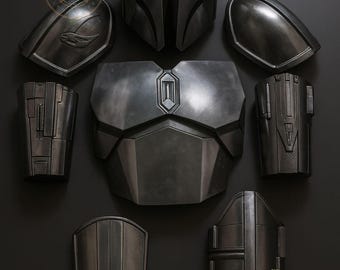 Full Mandalorian Beskar Armor | Mando Cosplay Costume | Wearable LARP Armor Suit