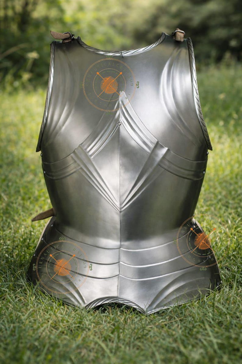 Medieval LARP Fluted Gothic Breastplate Reenactment Cosplay Armor ...