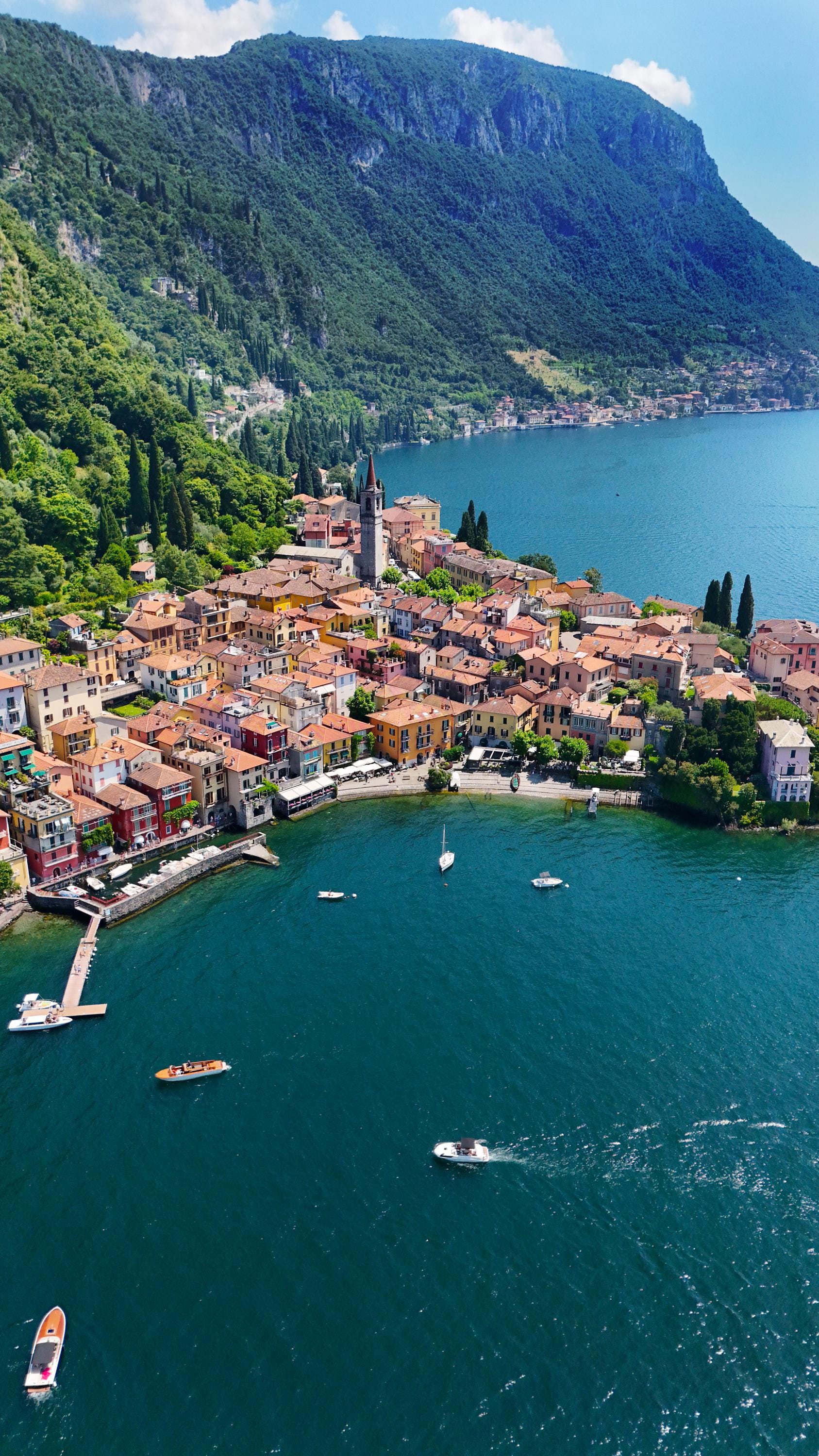 Verenna Lake Como Portrait Print | Italian Lakeside Photography Print ...
