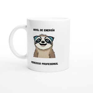 11 oz white ceramic mug