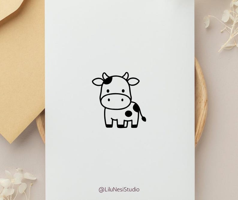 Farm Animal Clipart Set – 7 Farm Animals SVG PNG PDF | Cute Farm ...