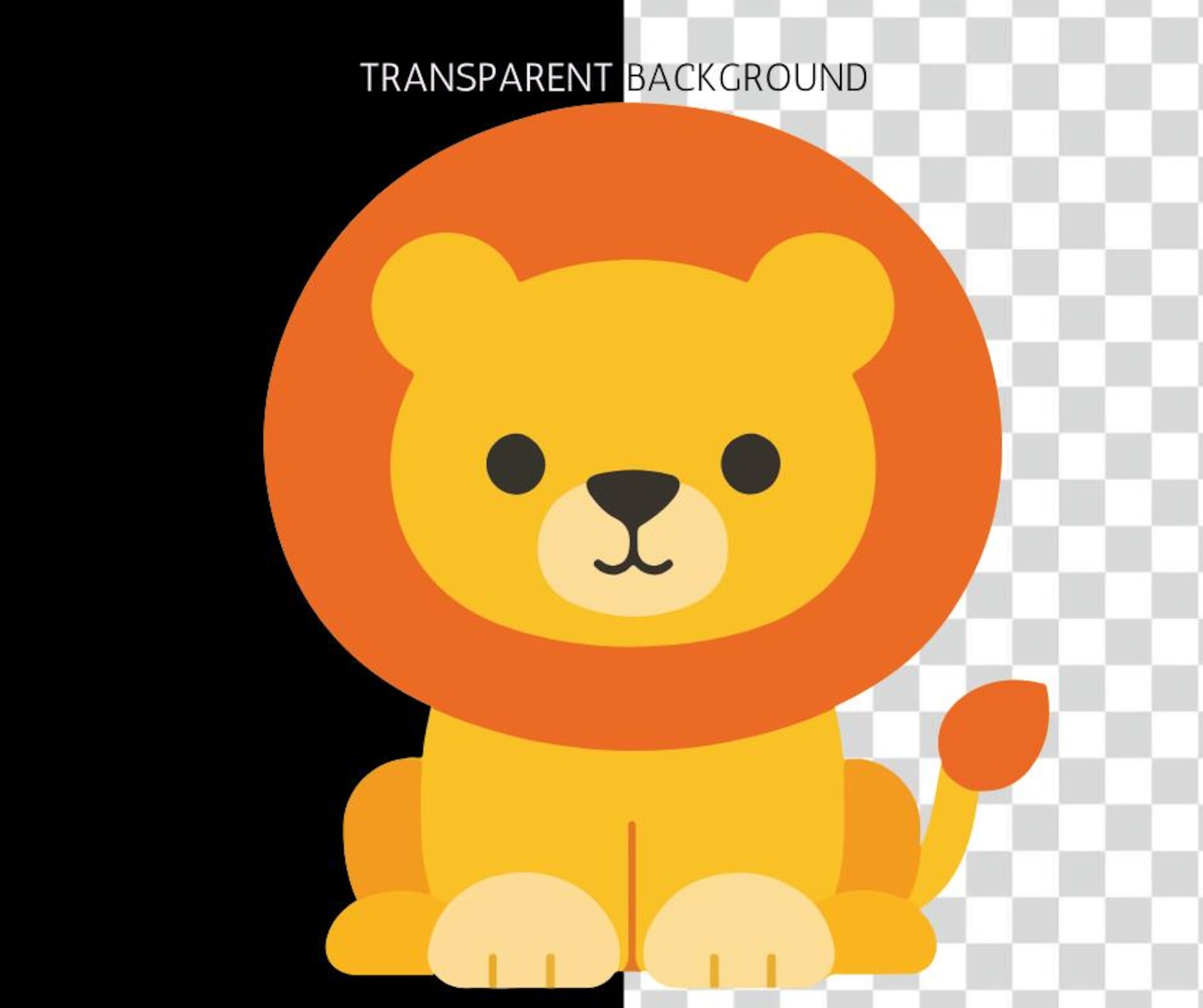 Jungle Animals Clipart Set of 8 Svg Bundle | Layered Cute Nursery ...