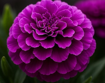 Purple India Marigold Seeds | Rare Violet Blooms, Easy Grow