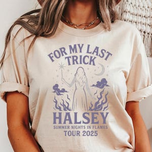 For My Last Trick Tour Shirt, Witchy Concert Tee,  Halsey-Inspired Magic Graphic, Summer Night Festival Shirt, Alt Pop Aesthetic