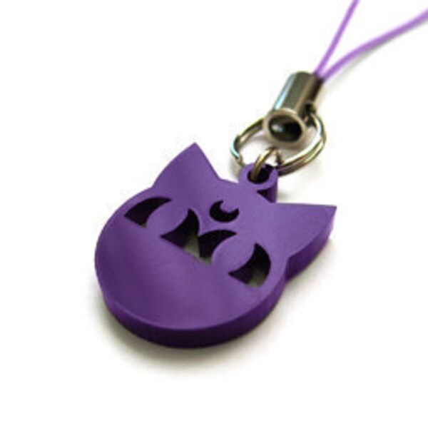 Purple Luna P - Sailor Moon Phone Charm