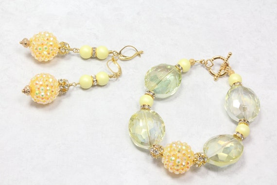 Yellow prom best sale jewelry
