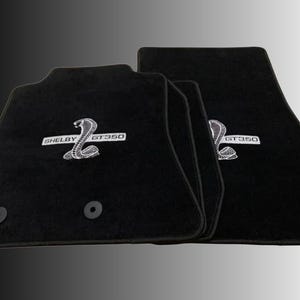 For SHELBY GT350 car floor mat, completely special production with hand workmanship, SHELBY GT350 Carpet Floor mat, A++