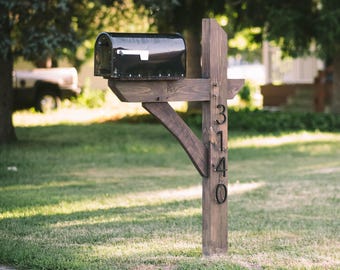 Timber Frame Mailbox Post DIY Plans