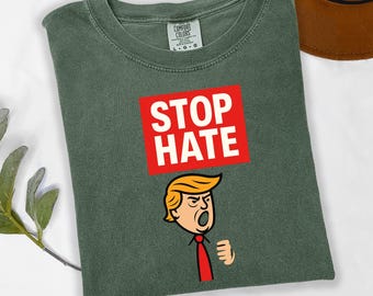 Comfort Colors Anti-Hate Protest Shirt: Resist Corruption, Equality, Justice