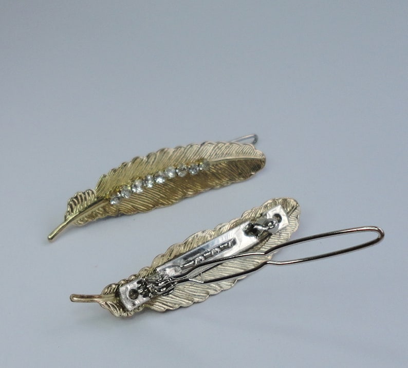 Leaves Bobbypins Gold Leaf hairpins brides bridesmaids flower wedding Hair