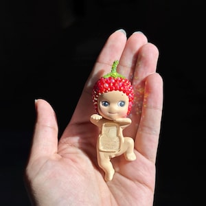Autentiska Bedazzled Harvest-serien Sonny Angel Hippers! Strawberry