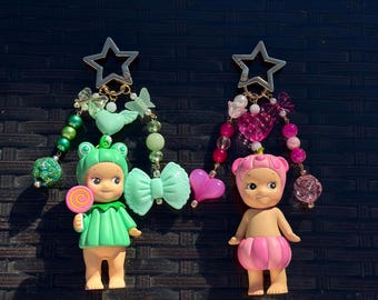 Llavero/dije para bolso Sonny Angel de Pumpkin Patch auténtico