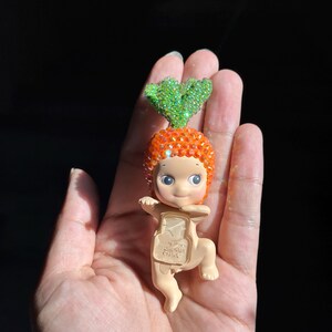 Autentiska Bedazzled Harvest-serien Sonny Angel Hippers! Carrot