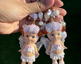 ¡Auténtico dije para bolso/llavero de la serie Bedazzled Sheep Farm de Sonny Angel!